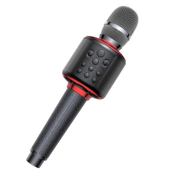 Microphones Bluetooth Microphone Karaoke Portable Home Wireless Singing Machine with Duet Sing-Record-Play-Reverb for Adult-Kid Gift J240830