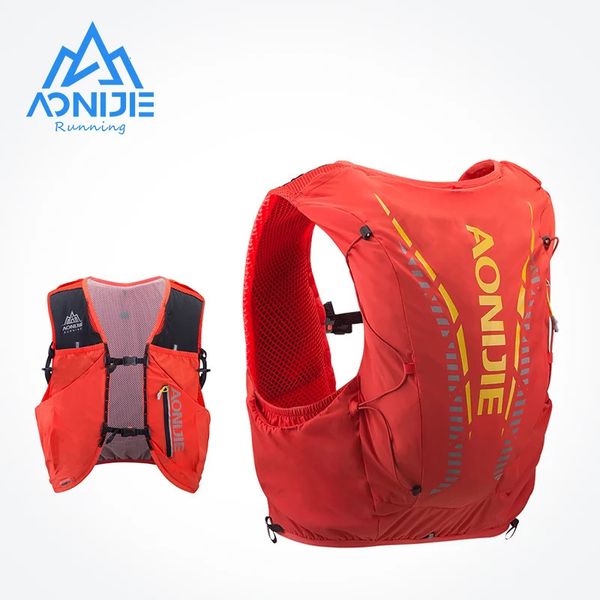 AONIJIE C962 Advanced Skin 12L Hydration Backpack Pack Bag Vest Soft Water Bladder Flask For Hiking Trail Running Marathon Race 240711
