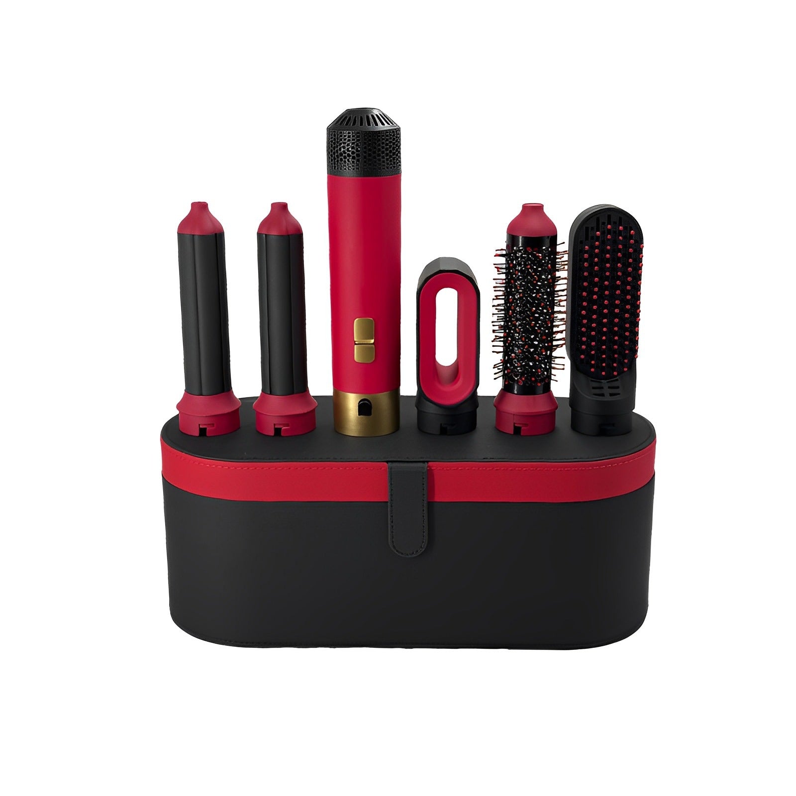 Multifunctional Curler 5 In1 High-Speed Curling Iron Hot Air Comb Set Hair Straightening Brush Dryer Wrap Auto Curling Hair Dryer