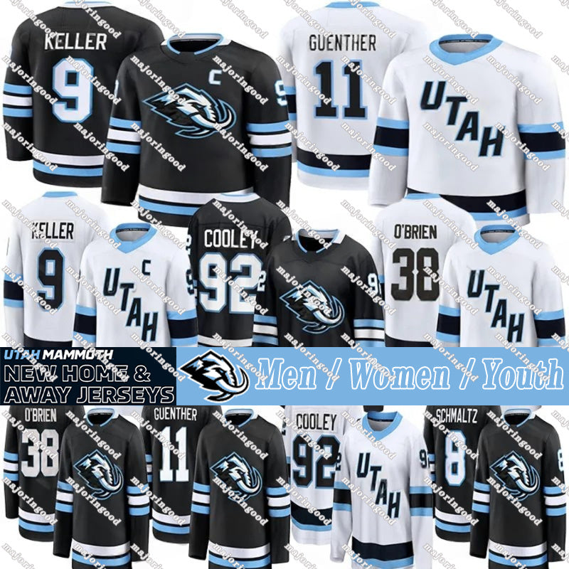 2025-26 Season Utahs Mammoth Hockey Jersey Clayton Keller Logan Cooley Nate Schmidt Guenther Mikhail Sergachev OBrien JJ Peterka Hayton men women yo