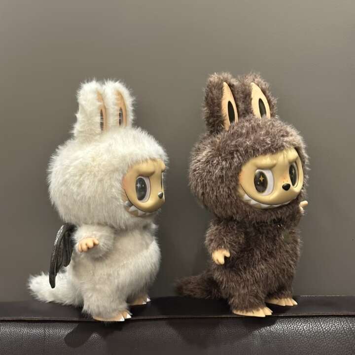 58Cm Zimomo Angel In Clouds I Found You Labubu Original Vinyl Handmade Surprise Blind Box Plush Doll Toy Birthday Gift C251010