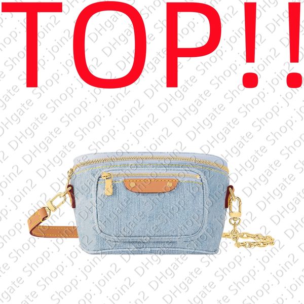Waist Belt Bags TOP. M83219 MINI BUM M46917 Designer Handbag Purse Hobo Satchel Evening Tote Cross Body Chain Casual Bag