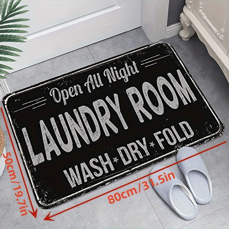 TEMU Non-slip With Mat-like - Plush Carpeted Floor Mat, Quick-dry & Machine Washable, Beige-brown-gray-black-green-blue-golden-white, Rectangular