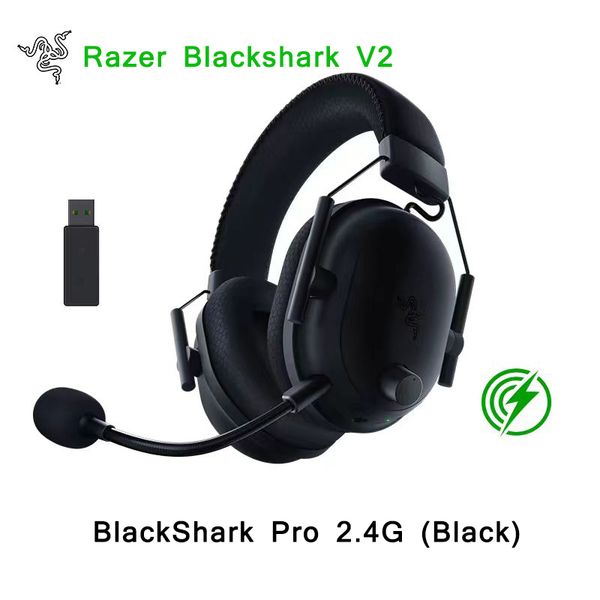 Razer BLACKSHARK V2 Bluetooth Headphones E-sports Gaming Headset with Microphone 7.1 Surround Sound Video Gaming Earphone noise cancelling h