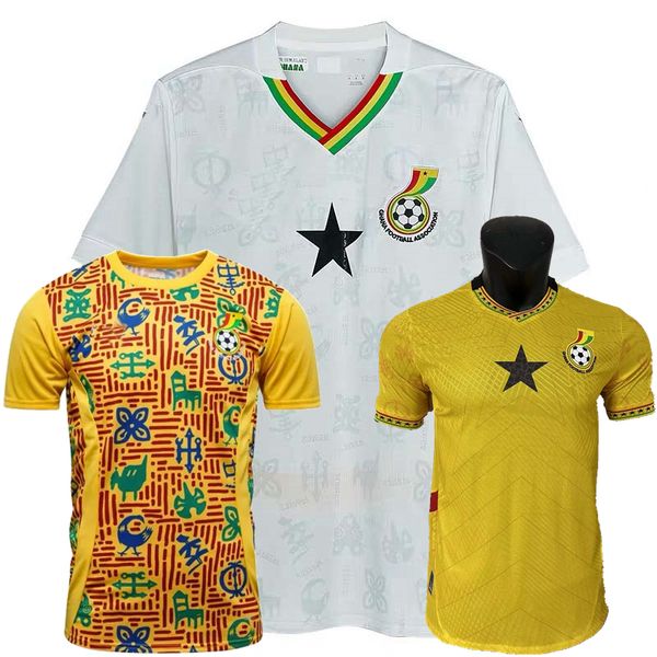 Ghana soccer jerseys 2024 2025 2026 KUDUS J.AYEW NUAMAH BUKARI FATAW KAKARI SEMENYO I.WILLIAMS 24 25 26 national football shirts