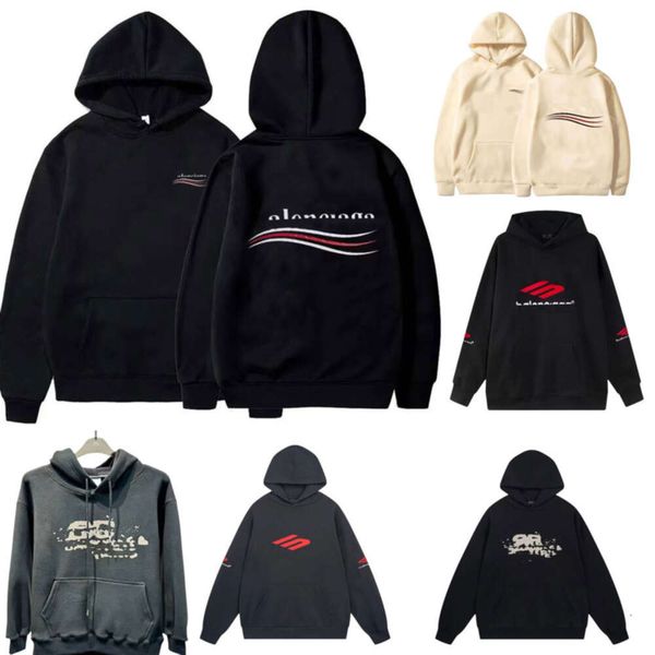 Luxury brand hoodie men women sweatershirt hip hop streetwear Bb pullover coat mens womens clothing loose hooded jumper high quality light j