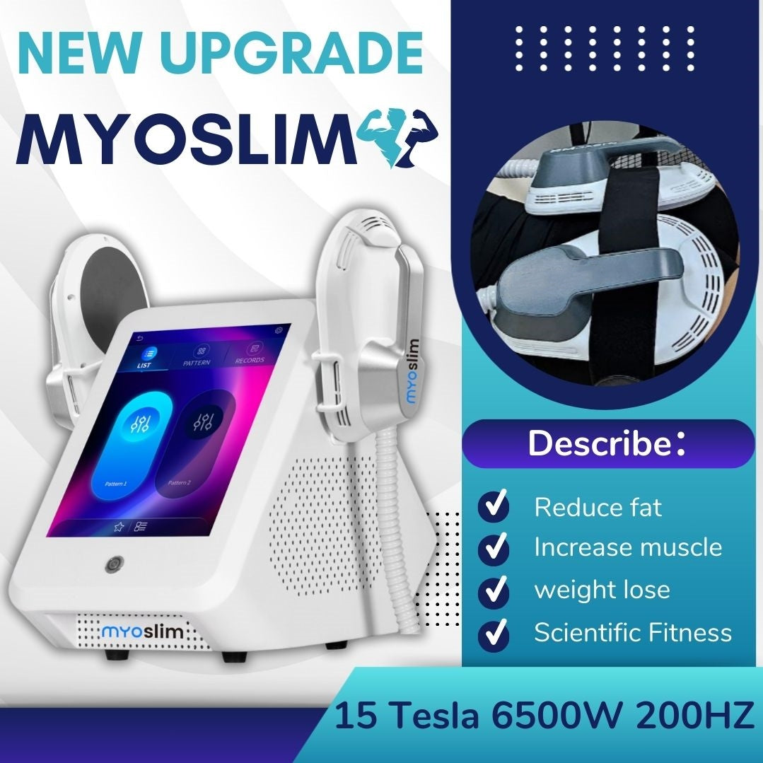 Professional Myoslim HI-EMT Muscle Stimulation NEO High Power RF Machine Body Sculpting Equipment Fat Burning Slimming Suitable for Spas