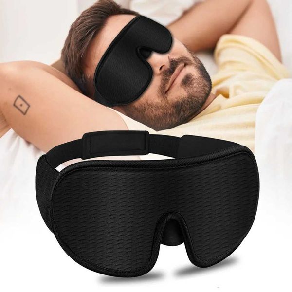 Sleep Masks 3D sleep facial mask 100% blocking sleep facial mask suitable for women with adjustable shoulder strap soft and comfortable trav