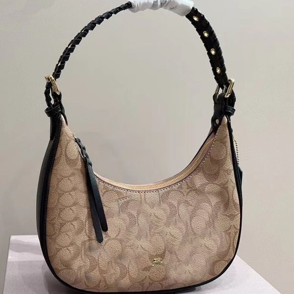 2023 new underarm bag braided handle large-capacity lipstick mobile phone bag fashionable high-end designer bag luxury women&#039;s new hand