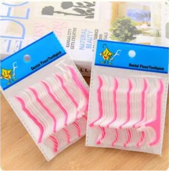 Picto de dente de plástico Dental SS Pic dentes encerado de dentes bastões SSERS CARE orais de espada 25pcs conjunto C381