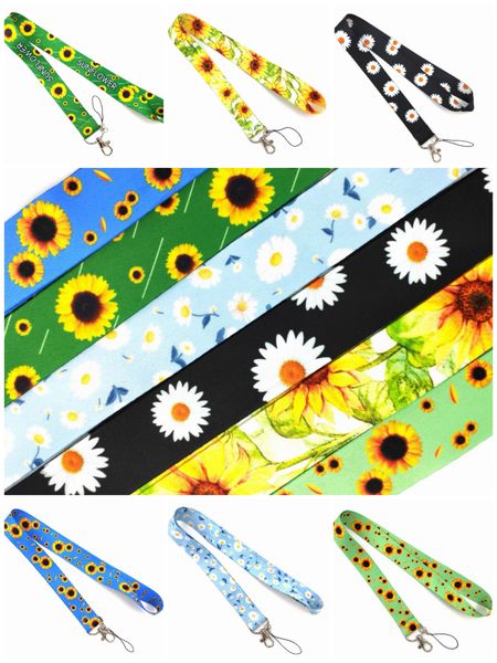 Straps & Charms Lot 20pcs-lot Anime Cartoon Flower Sport Neck Lanyard Cell Phone PDA Key ID Holder Long Strap for Girl Cell Phone Accessorie