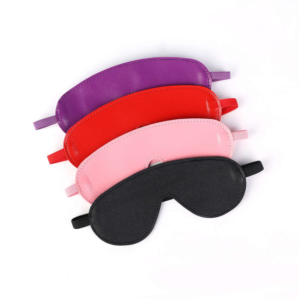 Training SM props, women&#039;s PVC erotic eye masks, couple blindfolds, flirting, blackout eye masks, alternative adult products