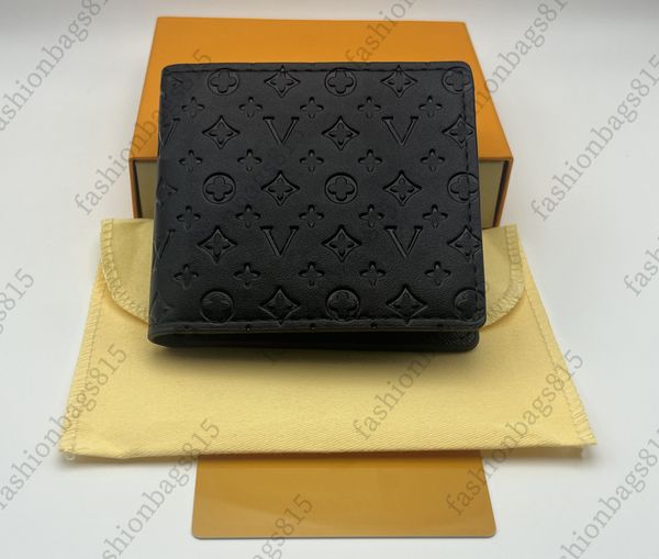 High Quality Leather Wallets Designer Bag Designer Wallets Retro Handbag Women Men Classic Card Holders Coin Purse Famous Lattice Checker Pl