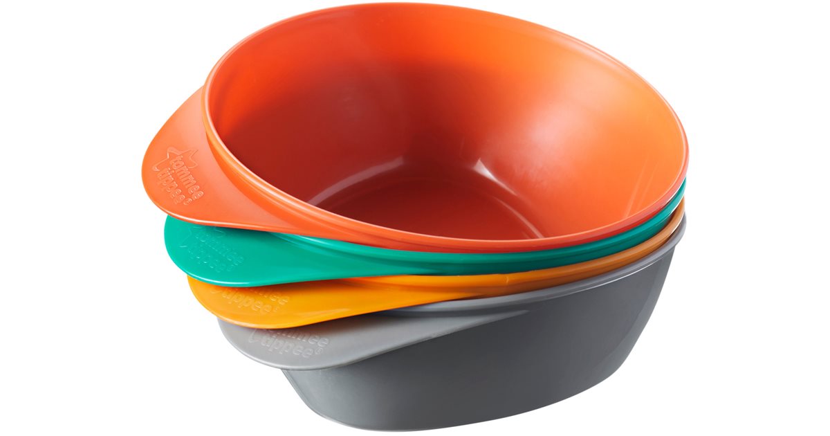 Tommee Tippee Enkel scoop babyskål 6 måneder + 4 stk
