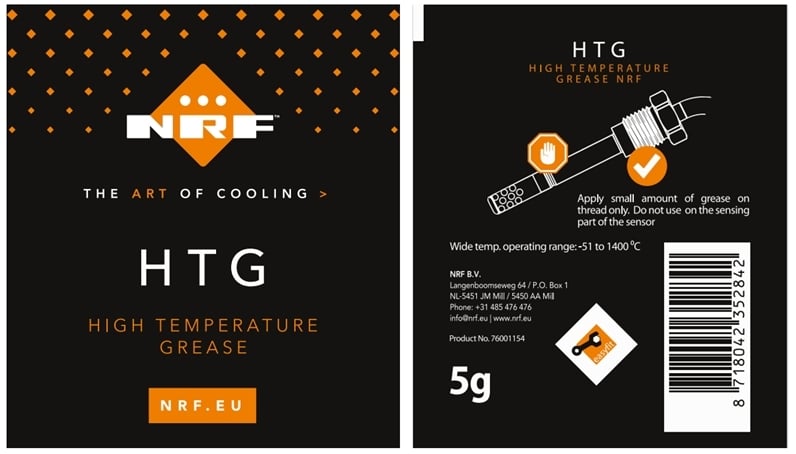Sensor, exhaust gas temperature NRF 707413