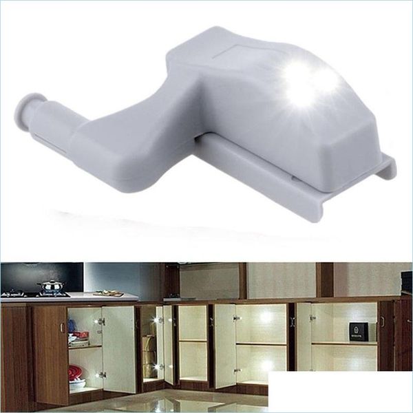 Other Household Sundries Led Cabinet Hinge Sensor Light Wardrobe Lamp Night Cupboard Door Bb Kitchen Home Supplies Drop Delivery Gar Dhjsn