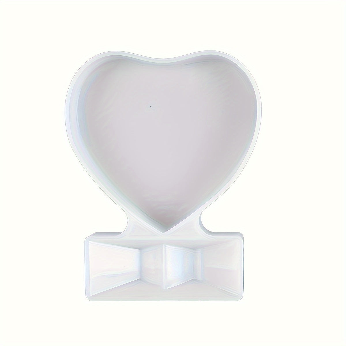 TEMU 2 Sizes Of Resin Heart-shaped Silicone Molds For Diy Photo Frames, Keepsakes, Crafts, And Home Decor - Durable, Easy To Clean, And Versatile For