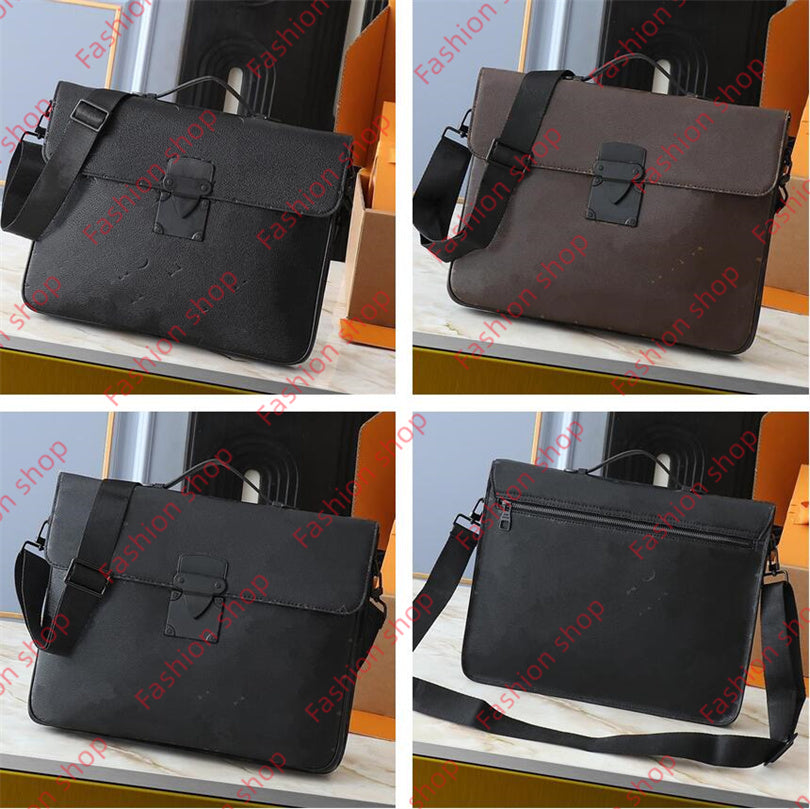 Designer S-Lock briefcase bag M20835 mens handbag tote high quality Shoulder crossbody bags Business office work notebook computer handbags mans mes