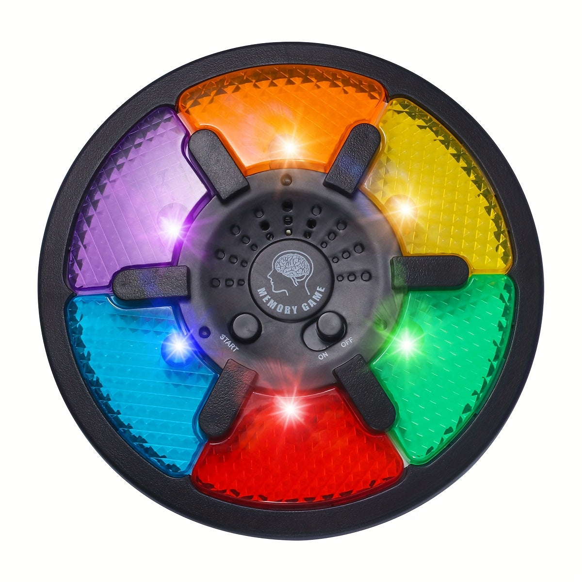 TEMU Focus, Memory, Training Toys, Circular Memory Game Console Toys, Puzzle Toys, Handheld Electronic Memory Games With Lights And Sounds, Puzzle