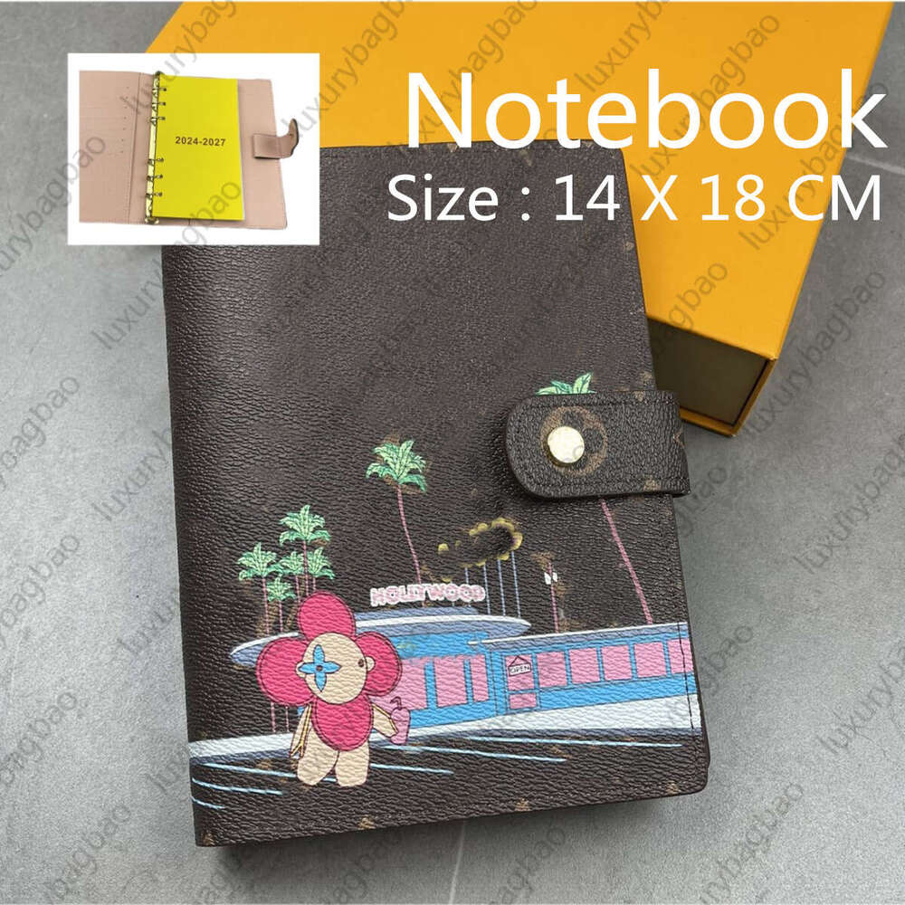 Designer Medium DESK AGENDA COVER Holders Memo Planner wallets for men Women Cartoon Notebook Diary Agendas Protective Case Card Passport Holder Not