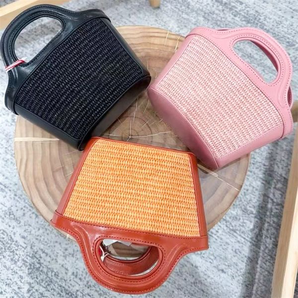 10a Designer bags fashion mini Basket Straw weave Shoulder Bags handbag summer Raffias rattan Womens Cross Body Totes mens lady Clutch trave
