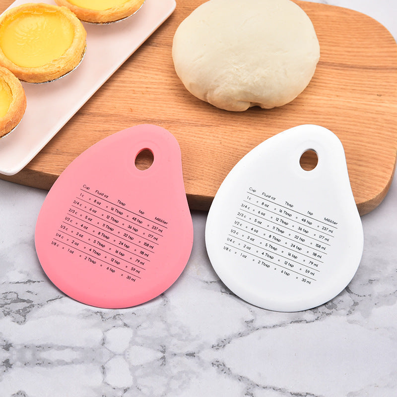 Bakery Tools:Food Grade Plastic Cake Scraper for Baking - Half Round Soft Spatula Durable Kitchen Utensil Silicone Rubber