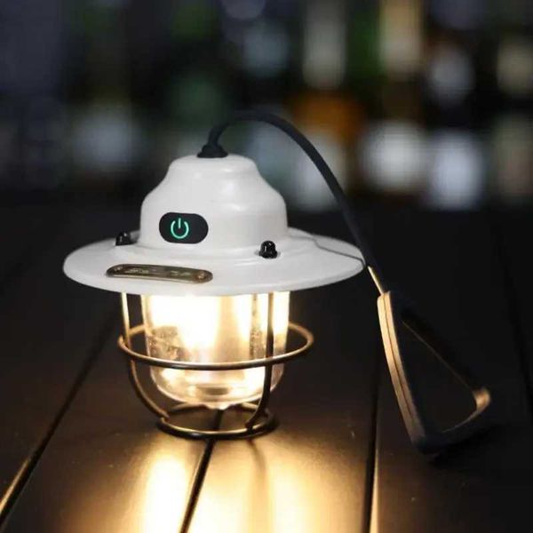 Outdoor Hanging USB Charging LED Camping Light - Rainproof Portable Flashlight and Tent Light for Camping Equipment Y250111