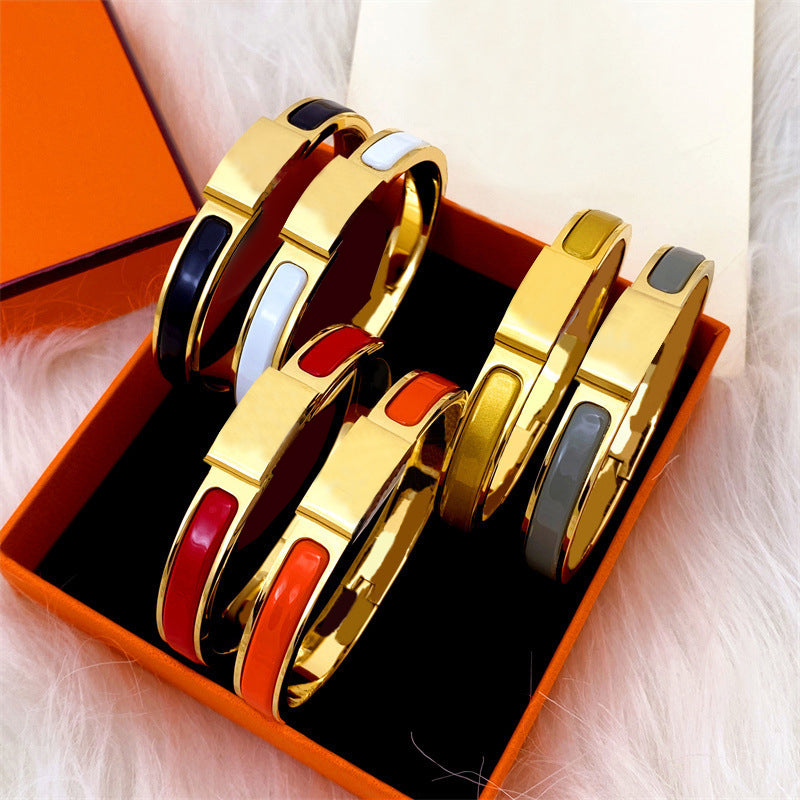 2024 Bracelet Classic Bangle Couple&#039;s Bracelets Multi-Colour Bangle Luxury Jewellery Fashion Charm Bracelets for Girlfriend Souvenir Gift desig