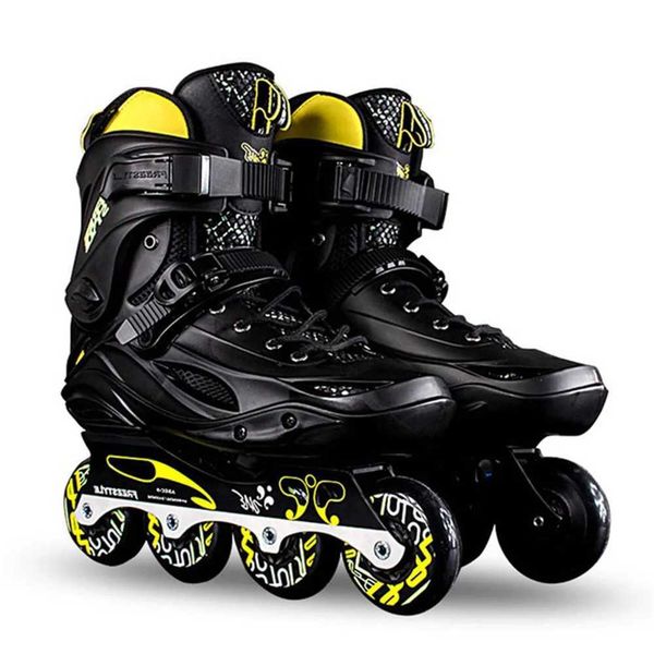 Inline Roller Skates Inline Skates Slalom Skate Roller Skate Shoes Child Adult Roller Skating Shoes Sliding Free Skate Sneakers Patines 35-4
