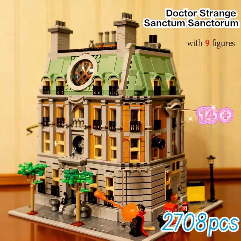 New Arrivals 2708pcs Modern Urban Streetscape 76218 Model Building Block Architecture Christmas Toys Boy Kids Birthday Gifts L251021RSZ5
