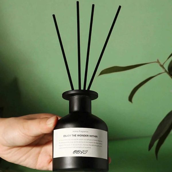 Scented Candle 50ml Aromatherapy essential oil Flameless Freesia jasmine scented water with Reed diffuser stick household air freshener deco