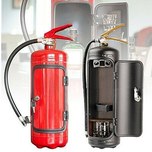 Fire Tools Extinguisher Mini Bar Holders Wine Cabinet Rack Ornaments Decor Champagne Liquor Storage Box Party Supplies Men&#039;s Gift 23091
