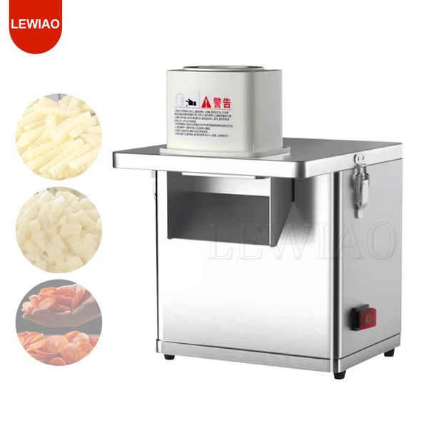 Electric Wolf Tooth Potato Chips Machine Commercial Fully Automatic Wave Potato Pushing Machine Potato Chips Stick Maker Machine