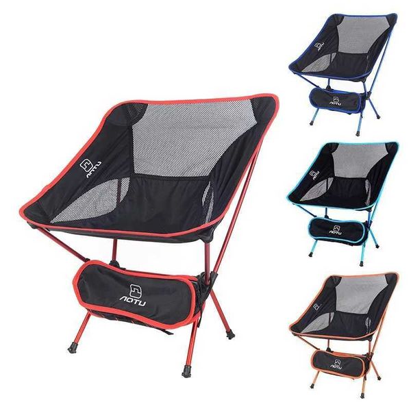 Camp Furniture Outdoor folding chair portable picnic camping fishing H241121