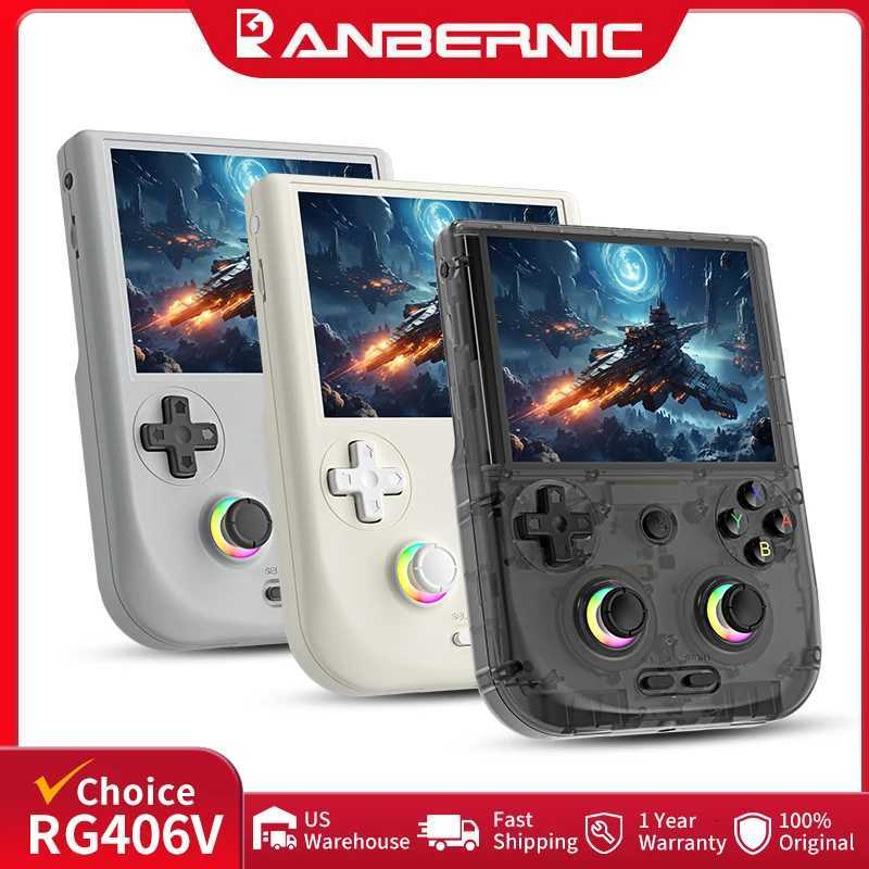 ANBERNIC RG406V Retro Handheld Games Console 4 IPS Mtitouch WIFI Android Video Gaming Player ports 1080p Output Streaming H251013