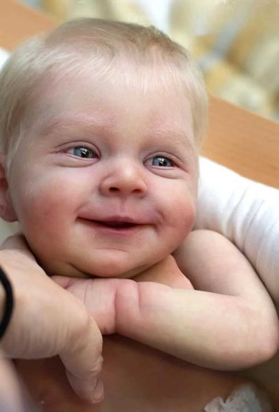 18Inches Reborn Doll Kit Limited Edition Sebastian Unpainted Newborn Baby Doll Parts with Cloth Body and Eyes Kit Bebe Reborn X250210