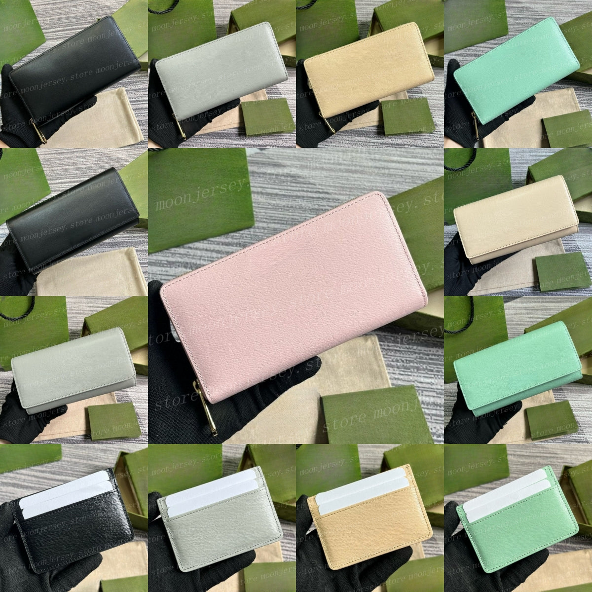 (go off picture not the description) 10A Premium Designer Wallets Women Men&#039;s Long Short Purses Fold Card Holders Festival Gifts 32943