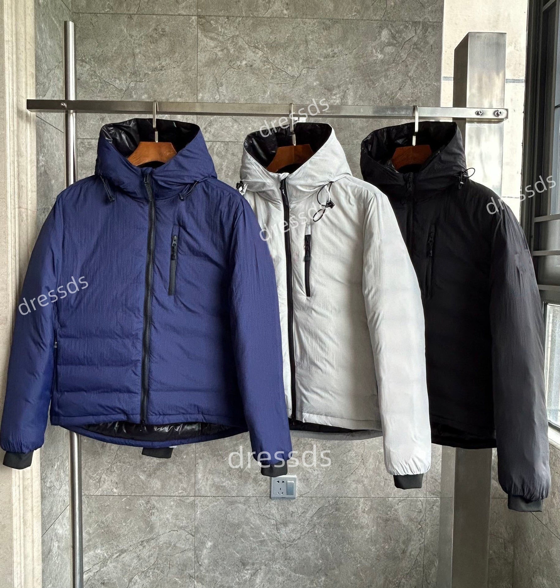 10A Men Down Jacket Winter jackets Stand Collar Designer Jackets Parka Man Lodge Jacket Outerwear Warm Coat Outdoor Windproof Coats for Male ss336