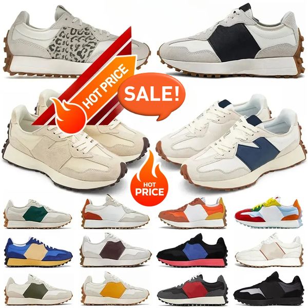 chaussure designer shoes 327 Blalance New Running men women shoes Designer Casual Shoes Classic Grey White Black Mens Womens Trainers Outdoo