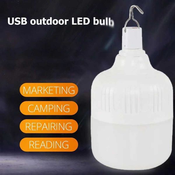 150W-80W Portable Tent Lamp Battery Lantern BBQ Camping Light Outdoor Bulb USB LED Emergency Lights for Patio Porch Garden X250211