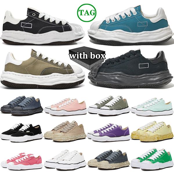 with box Designer Casual Shoes Low Sole Canvas Sneakers shoes for men women yasuhiros black white mens womens sports trainers mmys tennis sh