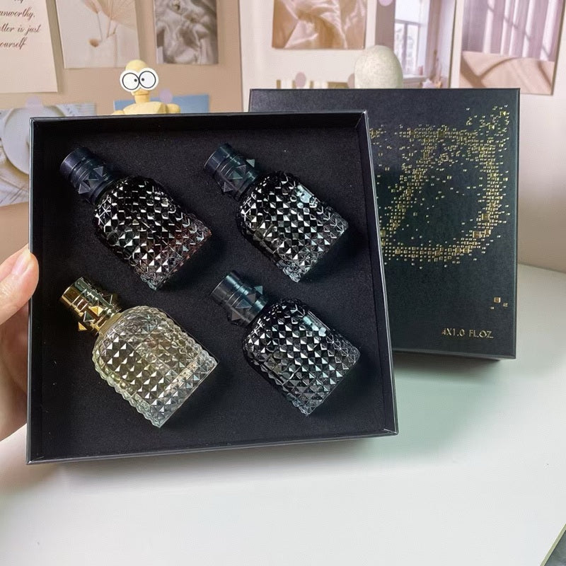Perfume set 3 pieces 30ML 4 pieces perfume multiple sets gift box perfume spray lasting fragrance set men and women Cologne
