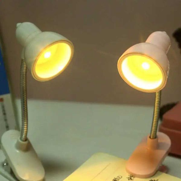 Desk Lamp Creative Table Lamp With Clamp Rechargeable Night Light Clip On Eye Care Study Lamp for Desk Nightstand Computers Z241130