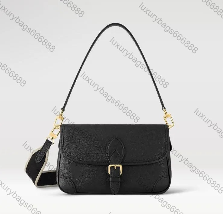 Designer bag Shoulder Bags Diane Crossbody luxury Chain cross body Wallet Women Crescent Bag Dumpling boulogne purse Chain Handbag loop half moon to