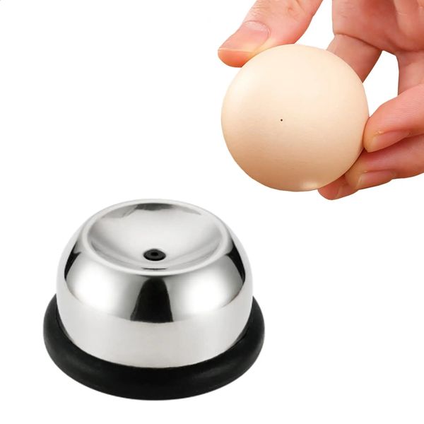 Piercer de ovo de leeseph ovo de aço inoxidável agulha ovo ovo ovos de ovos caçadores Hole de resistência Seperater Bakery Kitchen Tool 2407