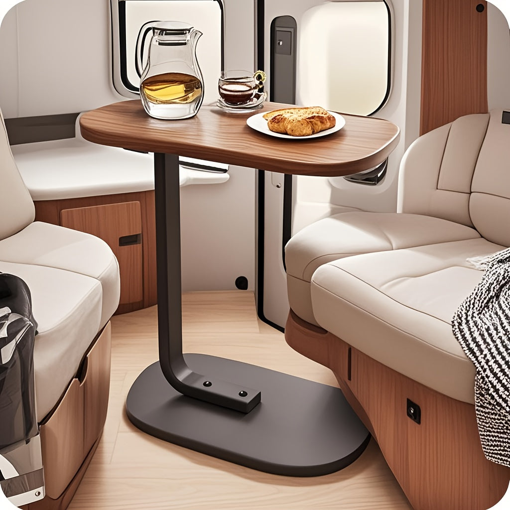 TEMU Elegant Rv Table - Portable And Versatile, Used As A Side Table, Coffee Table, Or Dining Table. Its It Rvs
