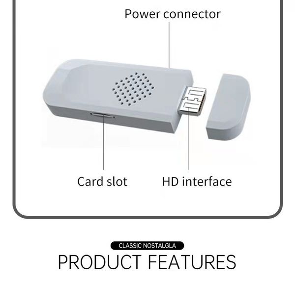 SF900 4K HD To TV Video Games Host Console 2.4G Double Players Wireless Gamepad Controller For 16 Bit Retro TV Game Consoles