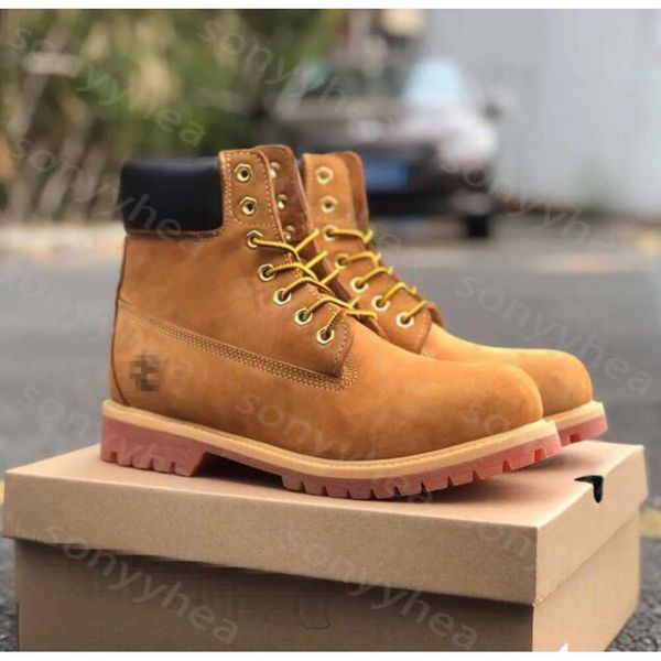 Designer luxury men&#039;s boots, waterproof ankle, classic midsole men&#039;s and women&#039;s Martin shoes, denim, red, blue, black, pink