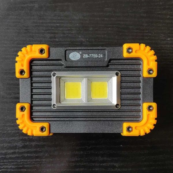 LED COB Camping Lamp Dimmable Plastic Emergency Flashlight for Outdoor EquipmentLX241113