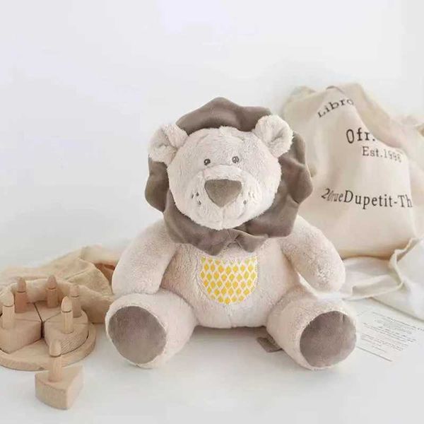 Plush Dolls 25cm Kawaii Lion Cute Stuffed Animals Kids Plush Toys Children Home Room Decor Children GiftsY241216PHPJ